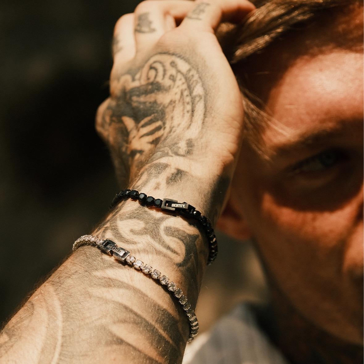 Origin Black Tennis Bracelet