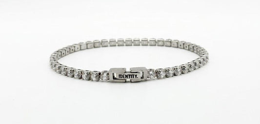 Clarity White Tennis Bracelet