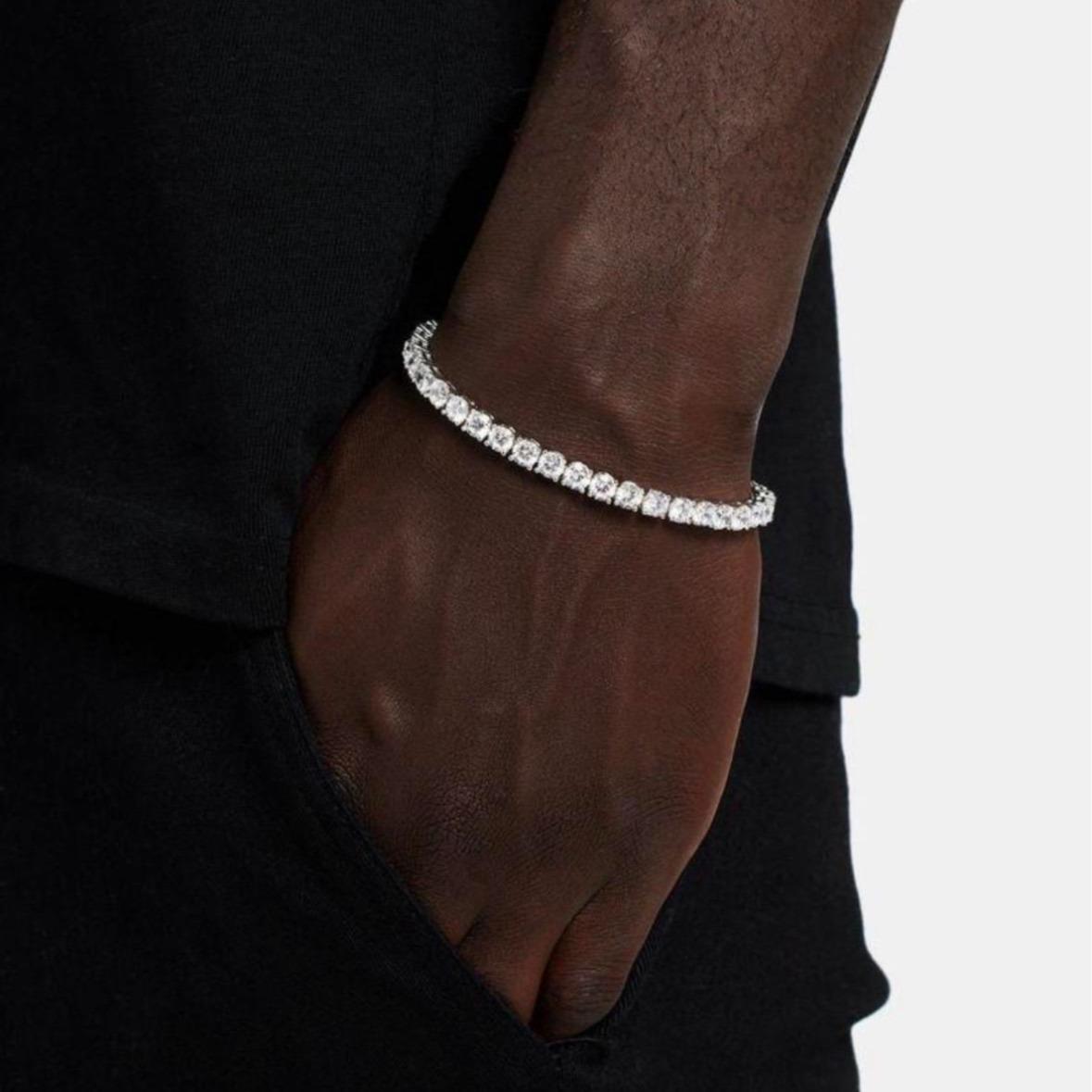 Clarity White Tennis Bracelet