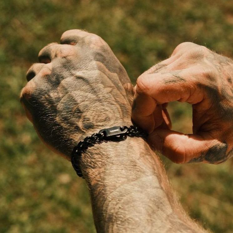 Foundation Black Link Bracelet