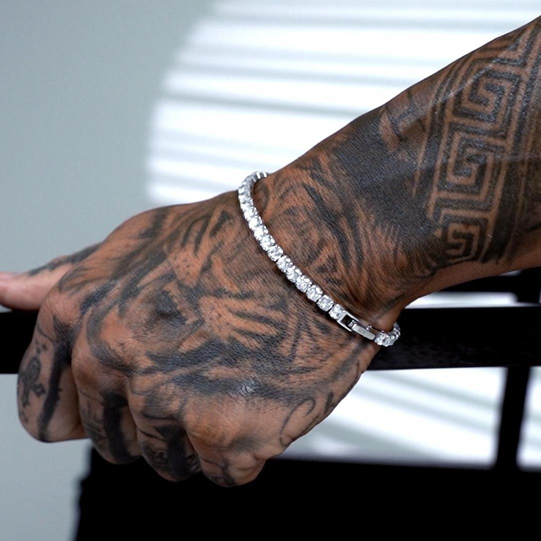 Clarity White Tennis Bracelet