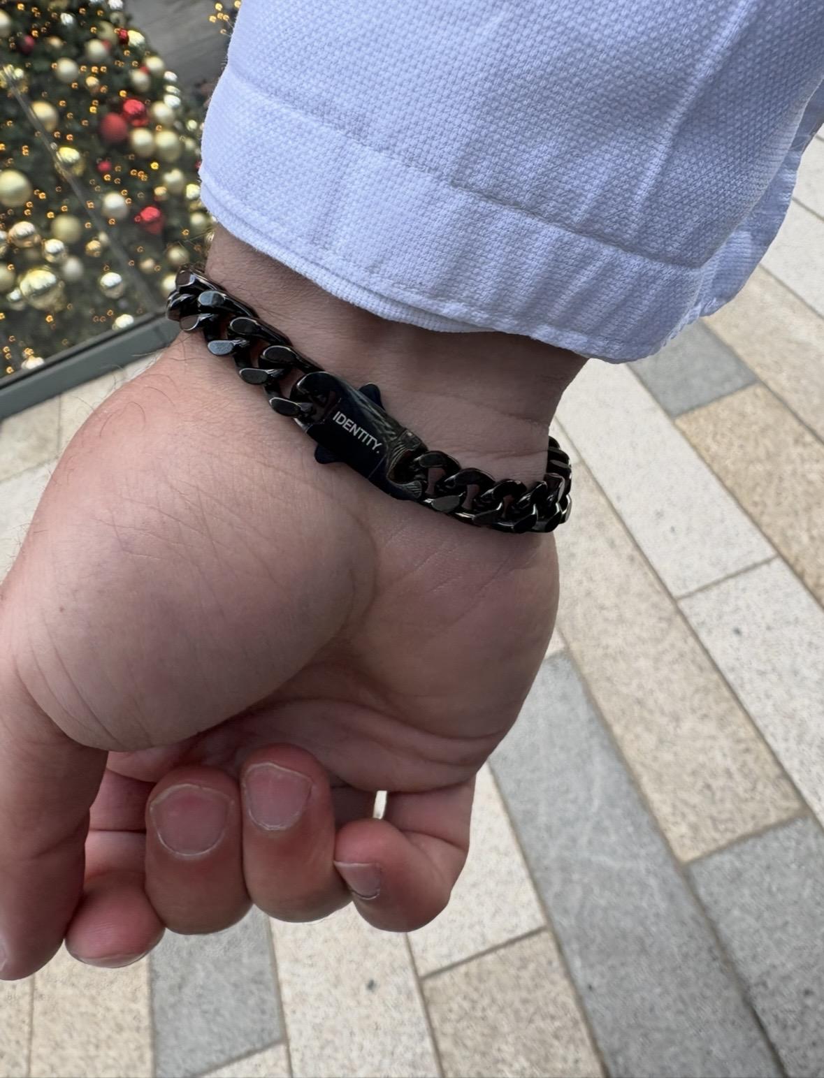 Foundation Black Link Bracelet
