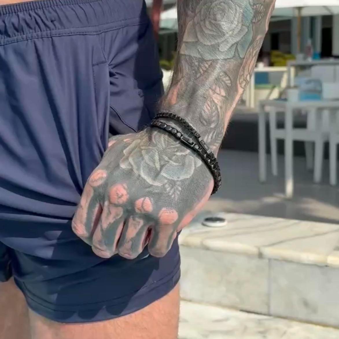 Origin Black Tennis Bracelet