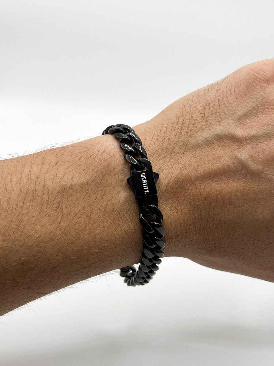 Foundation Black Link Bracelet