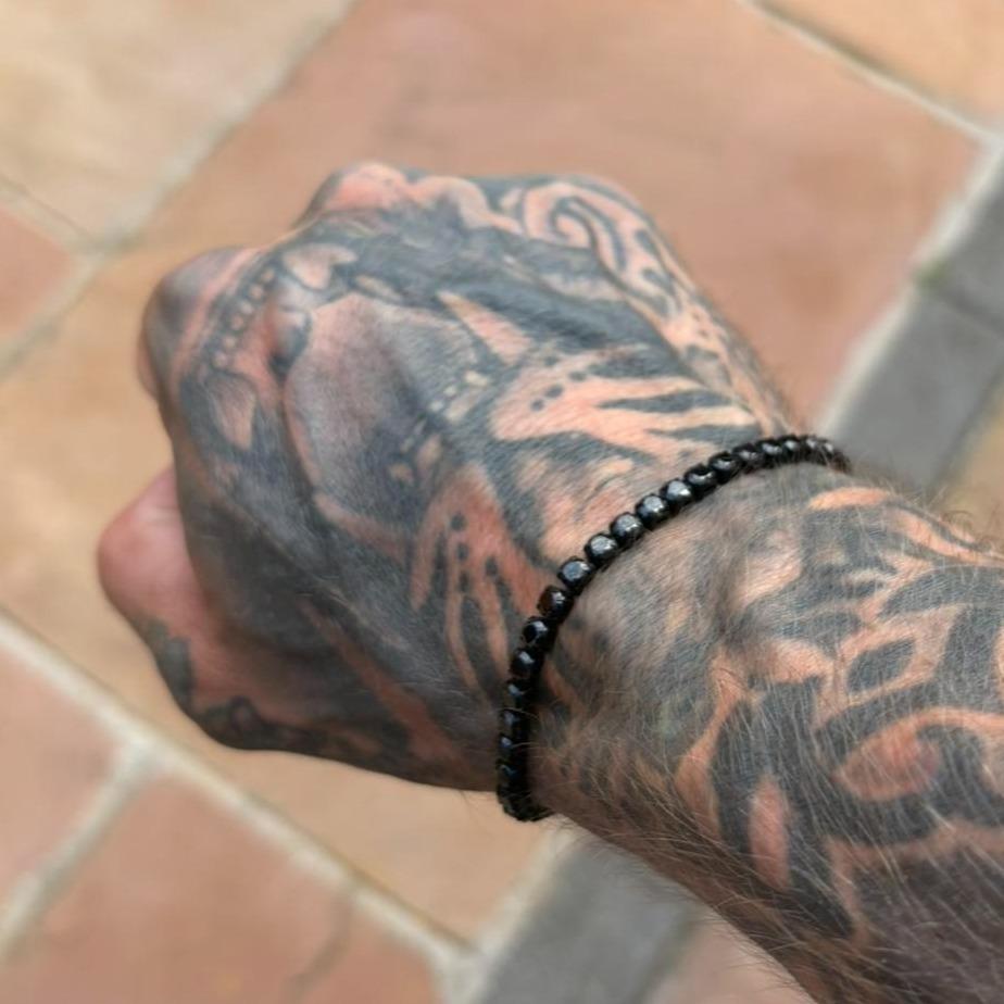 Origin Black Tennis Bracelet
