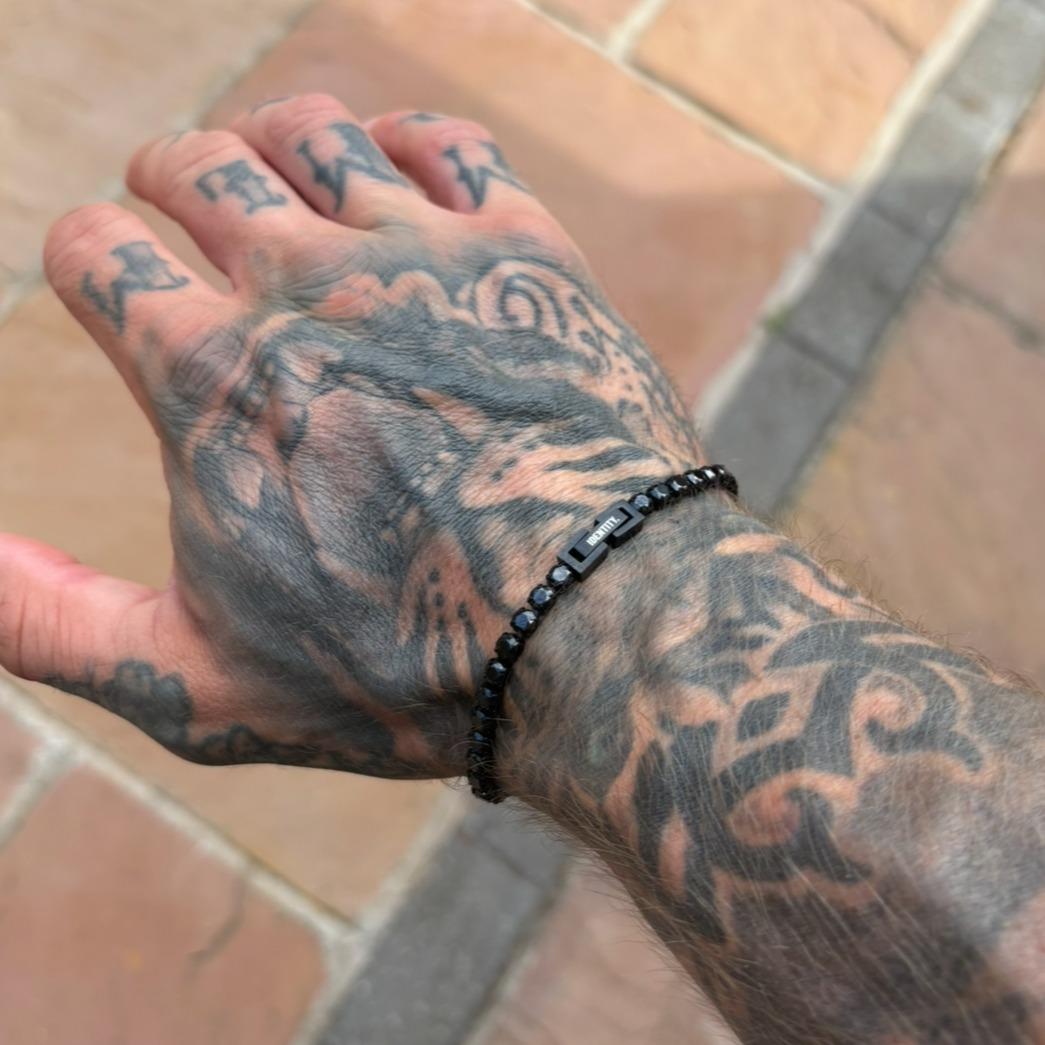 Origin Black Tennis Bracelet